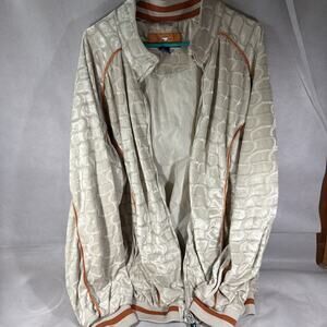 Veezo Wear Warm Ups/Casual Wear Size 2XL Soft Cream And Orange Color